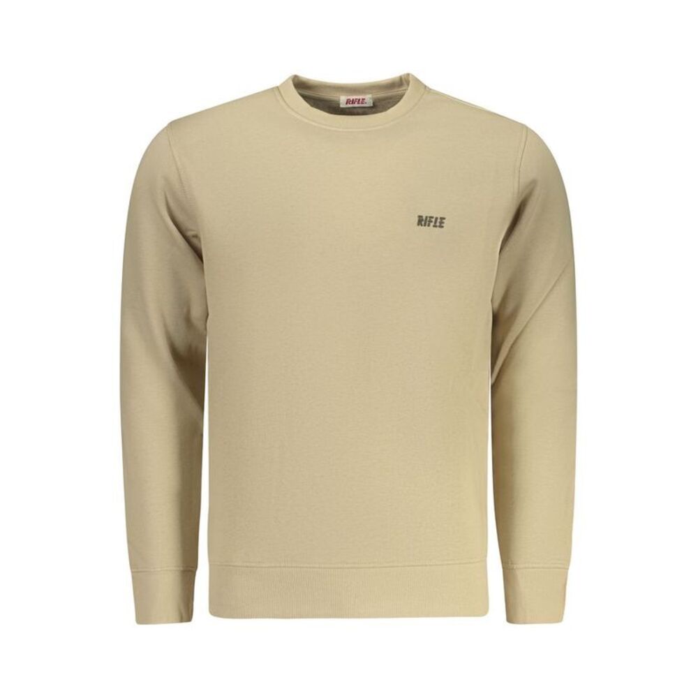 Rifle Beige Cotton Men Men's Sweatshirt
